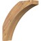 Ekena Millwork 5 1/2"W x 22"D x 22"H Thorton Smooth Knee Brace, Western Red Cedar BRC06X22X22THR00SWR - alternate 1